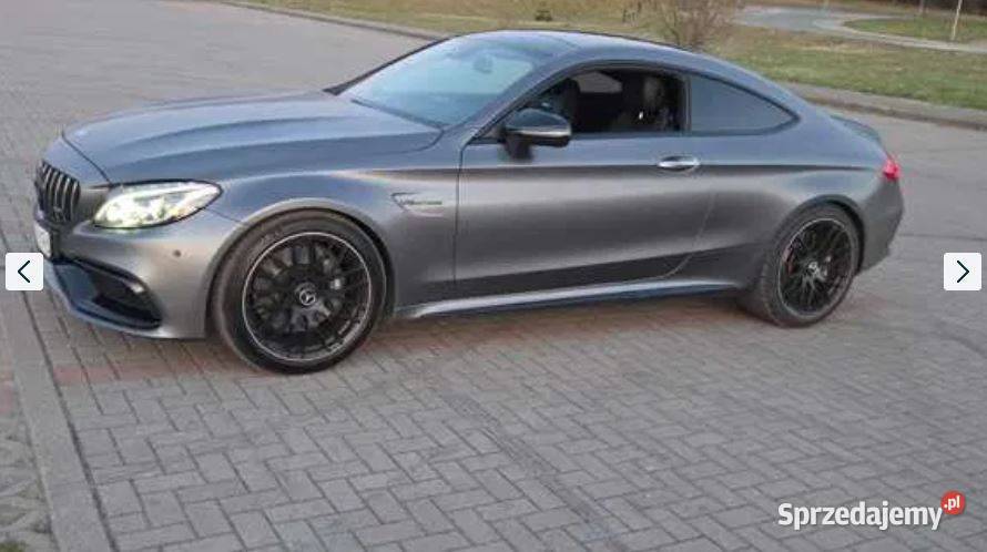 Mercedes C klasa C63 AMG Coupe 2016 warmińsko-mazurskie Dywity