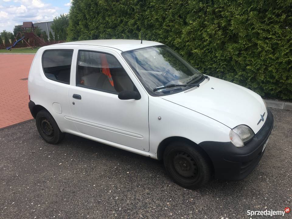FIAT SEICENTO 600 VAN 11 LPG VAT1 CIĘZAROWE STAN Fiat wielkopolskie Piekarzew