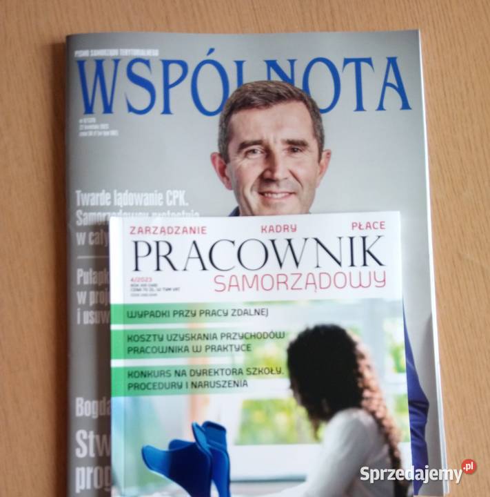 Pisma Samorządu Terytorialnego Wspólnota i miesięcznik Dąbrowa Górnicza