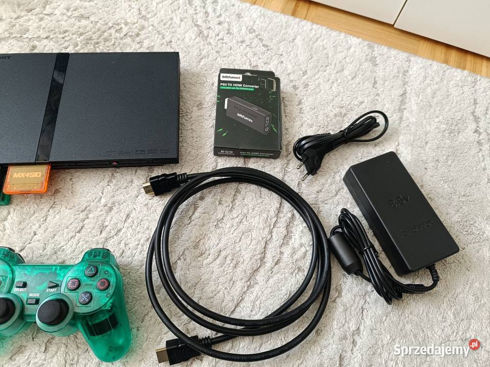 Konsola Sony PlayStation 2 Slim SCPH77004 2 FMCB Pruszków