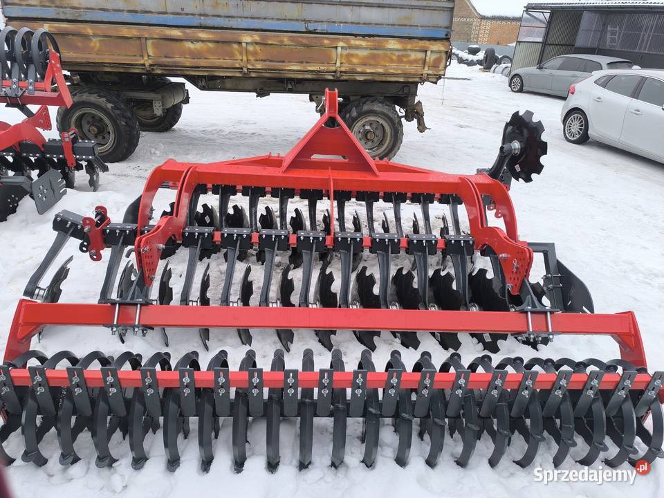 Brona talerzowa 3m wał daszkowy nowa agregat nieuszkodzony lubelskie Lublin