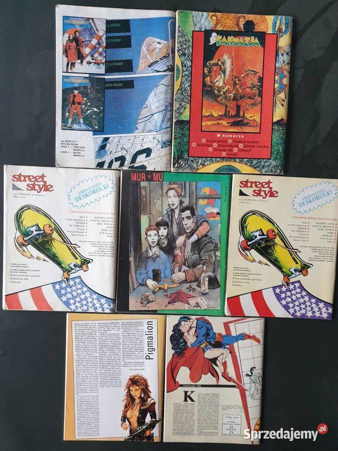 Komiks Fantastyka 25 komiksów różne numery