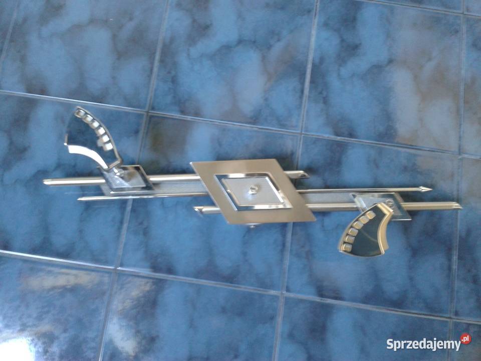 Lampa ścienna sufitowa kinkiet chrom Rybnik