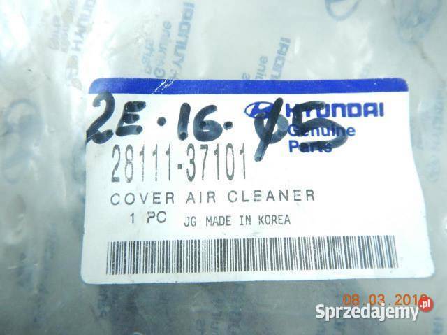 OBUDOWA FILTRA POWIETRZA KIA OPTIMA 25 27 osobowe