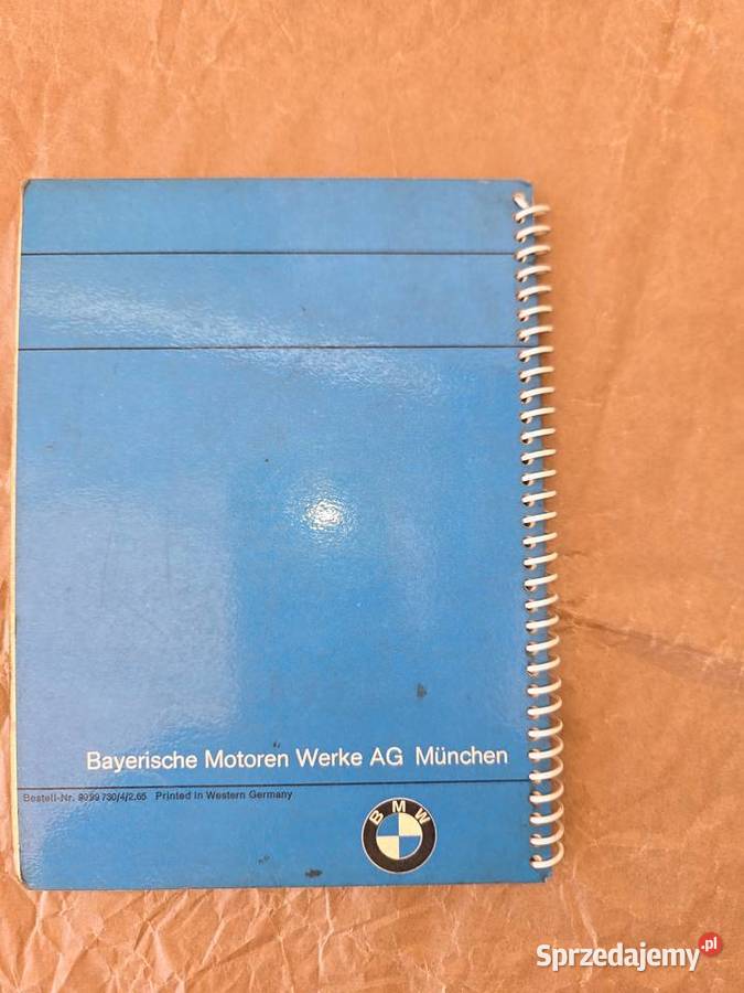 BMW LS Luxus 700 CS Cabrio Coupe Podręcznik Rok wydania 1965 Piaseczno