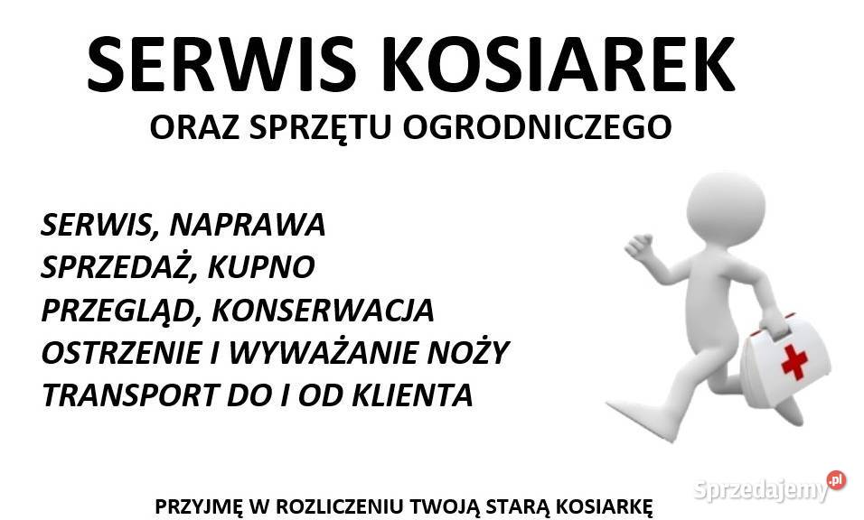 Naprawa serwis kosiarek Usługi Polkowice