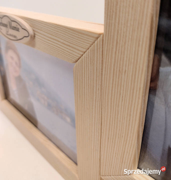 NAPIS DEDYKACJA Ramka Na Zdjęcia 10x15 DREWNO Lublin