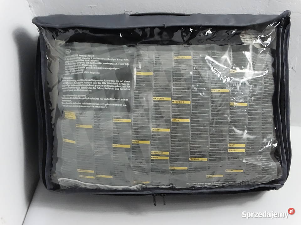 Nowy Komplet Pokrowców Samochodowych AUTO XS Biłgoraj