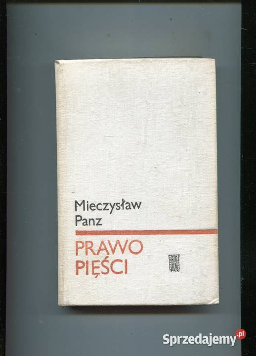 Prawo pięści Mieczysław Panz Szczecin sprzedam