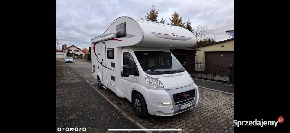 Kamper Fiat Ducato Burstner Gotowy ruszyć w Płock