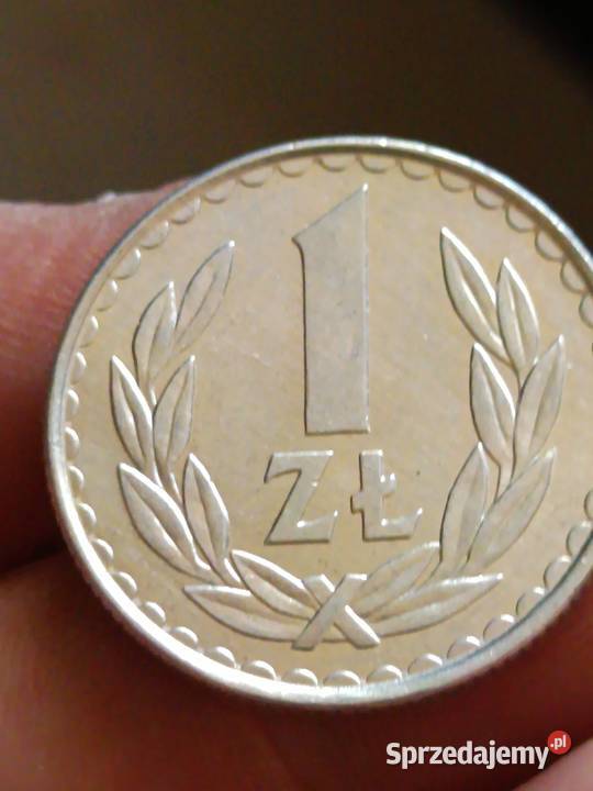 Sprzedam monetę 1 zloty 182 lekka skrętka
