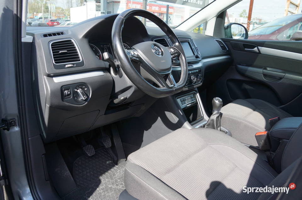 Volkswagen Sharan 20 TDI CR 150 4x4 Lift Navi wspomaganie kierownicy Samochody osobowe małopolskie Nowy Sącz