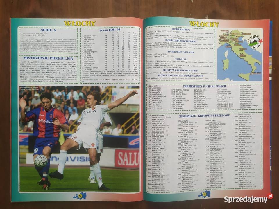 Skarb kibica ligi w Europie sezon 200203 Czasopisma Łódź