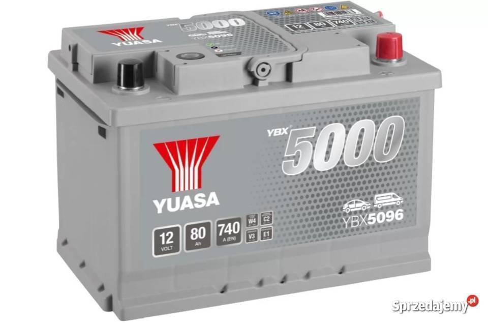 Yuasa Silver 12V 80Ah 740A Włocławek Kaliska 61 sprzedam