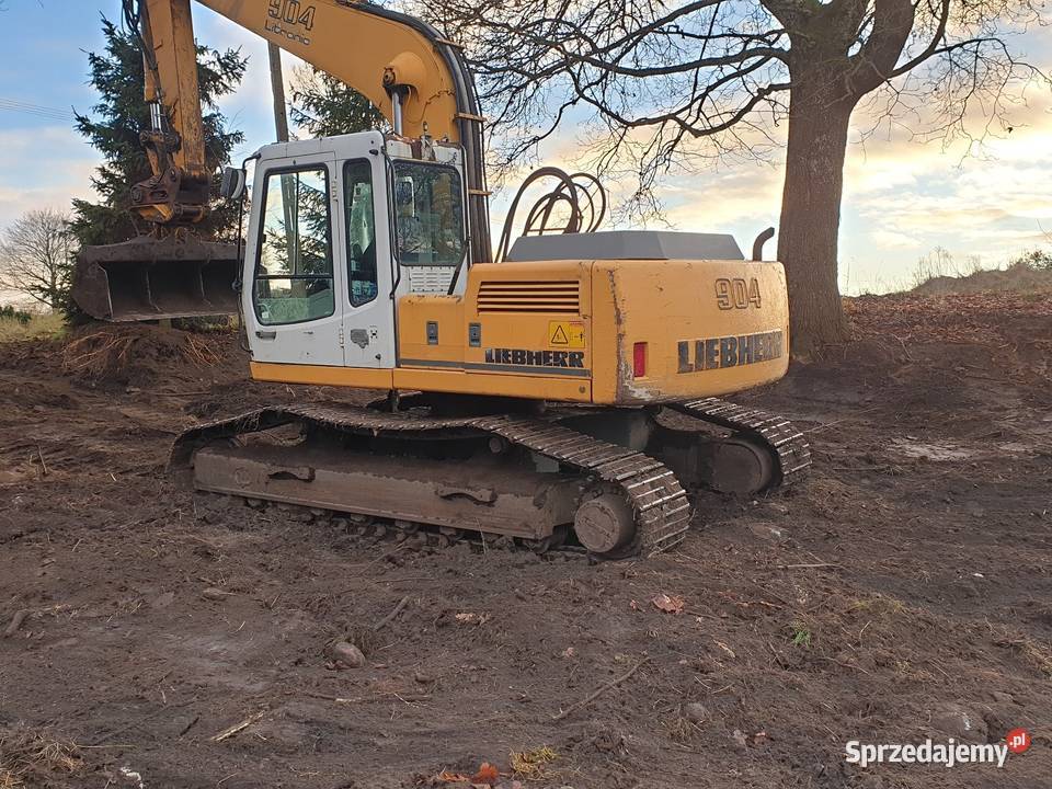 Liebherr R904 HDSL pomorskie Kościerzyna