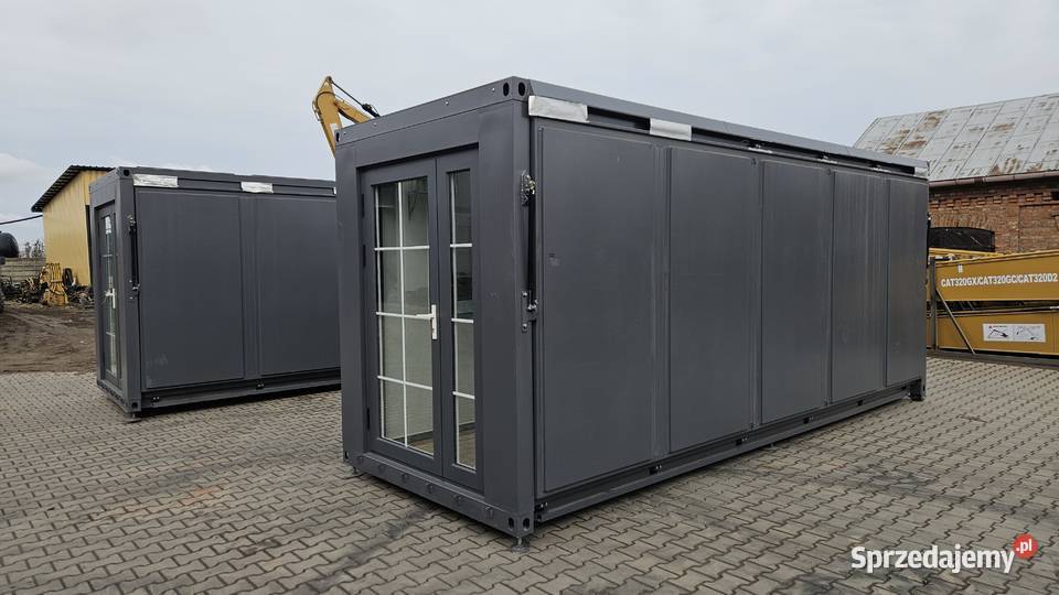 Domek kontenerowy 36 m2 letniskowy WC prysznic