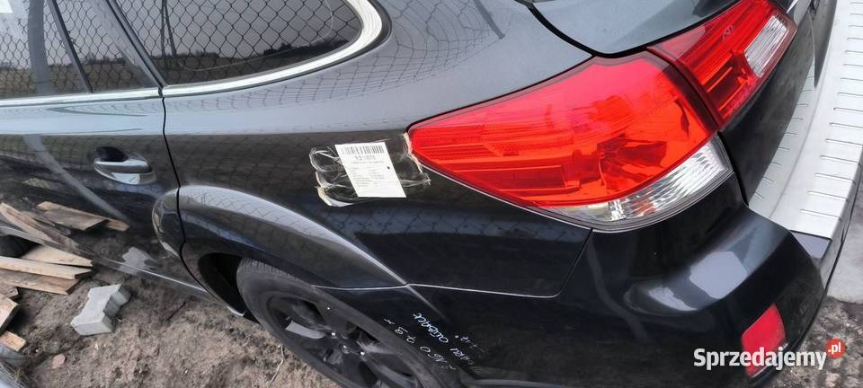 ĆWIARTKA BŁOTNIK LEWY TYŁ SUBARU OUTBACK F3T kujawsko-pomorskie Lipno