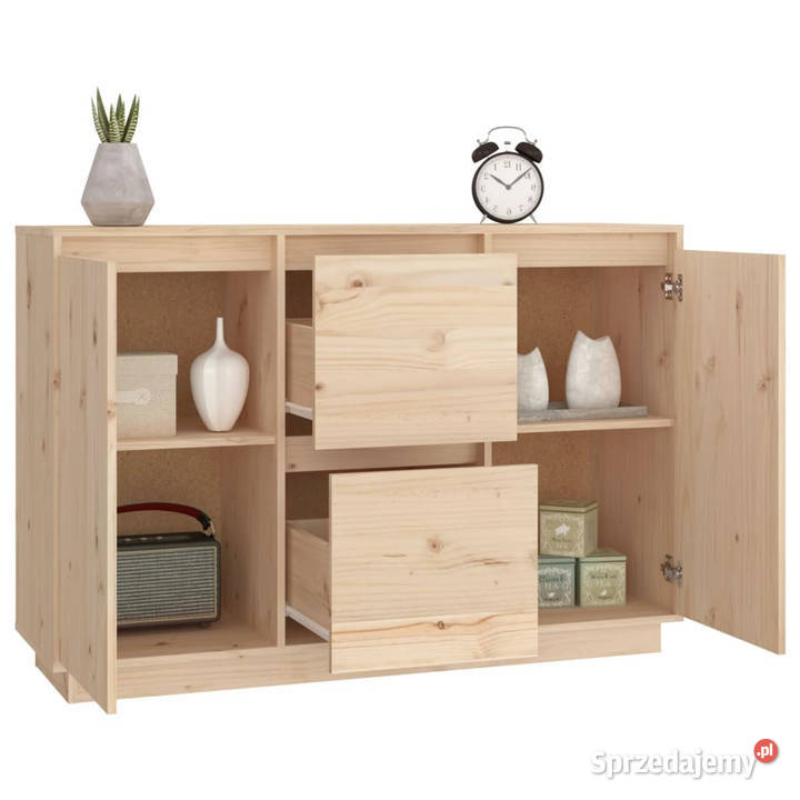 Szafka 111x34x75 lite drewno sosnowe WM814309 Warszawa sprzedam