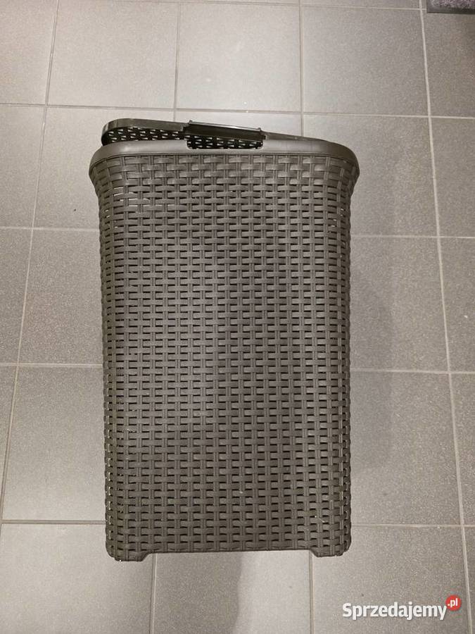 Kosz plastikowy Curver brązowy