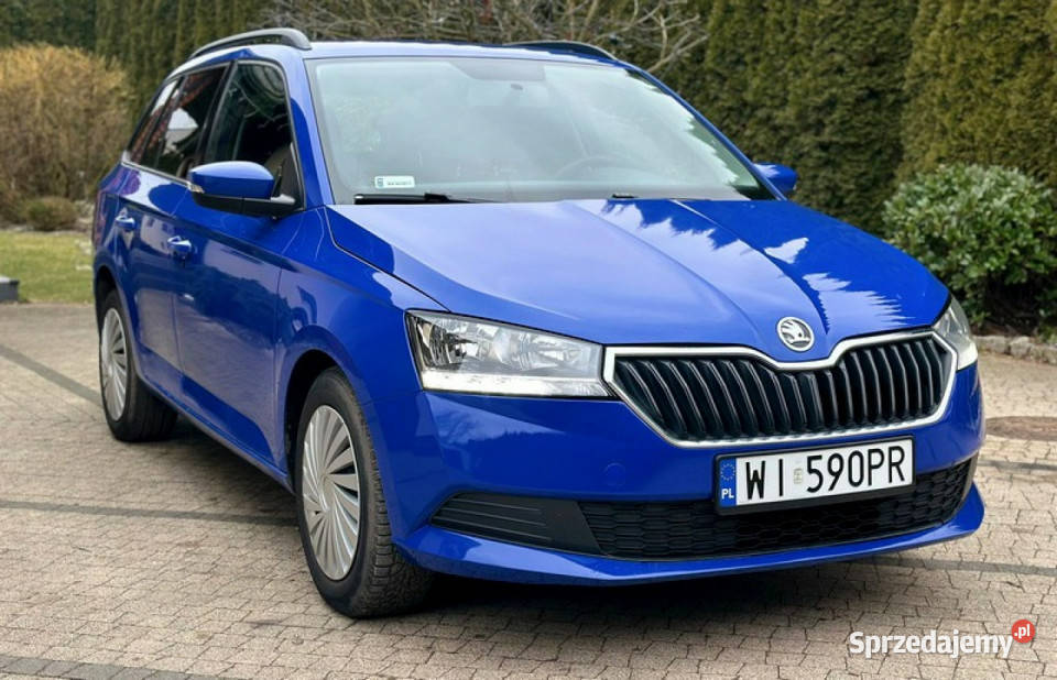 koda Fabia Skoda Fabia 10 MPI LPG 60 Kombi Lift niebieski Fabia Wrocław