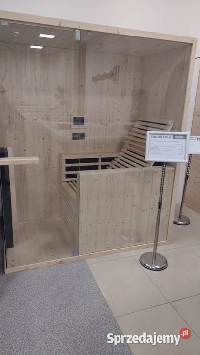 Sauna Sole wykonanie drewno jodłowe Rzeszów sprzedam