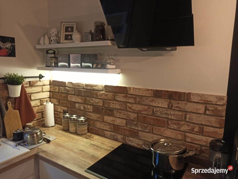 Stara cegła w kuchni licówka ponad 100letnia Świerklany