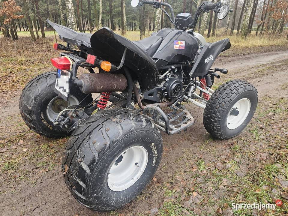 Quad Shineray zarejstrowany opłacony Motocykle, skutery, quady Chotynin sprzedam