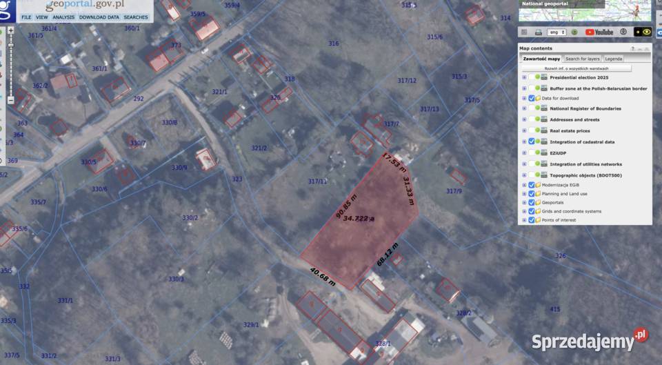 Wymarzona działka 45 plaży Morzem Bałtyckim Szczenurze sprzedam