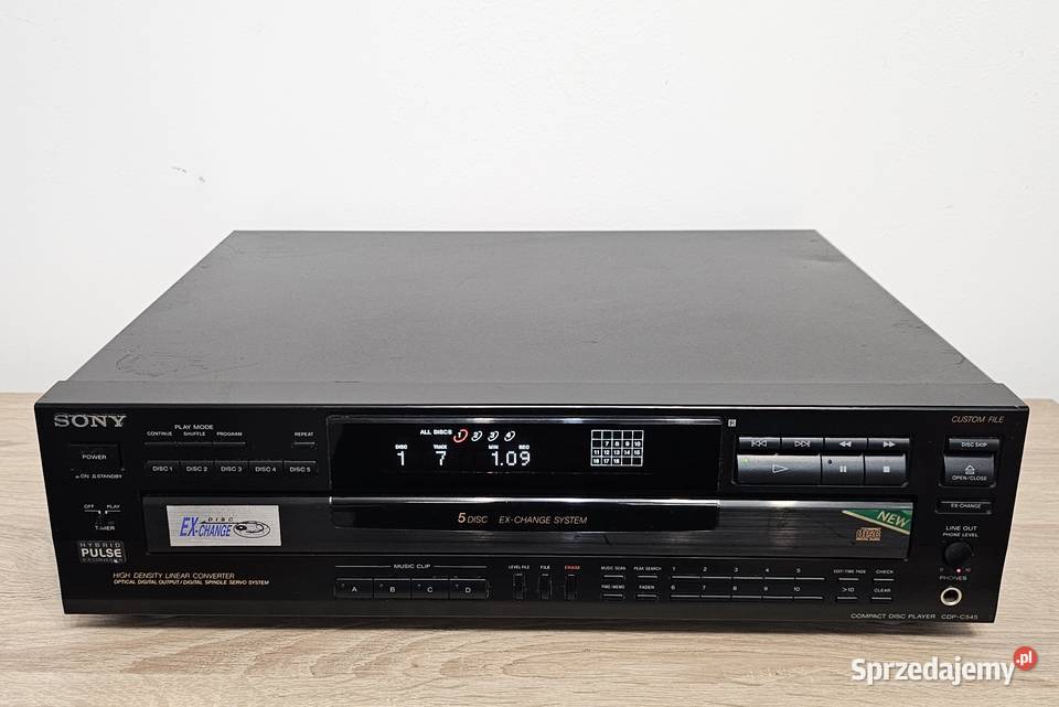 Zmieniarka SONY CDPC545 Gorzów Wielkopolski