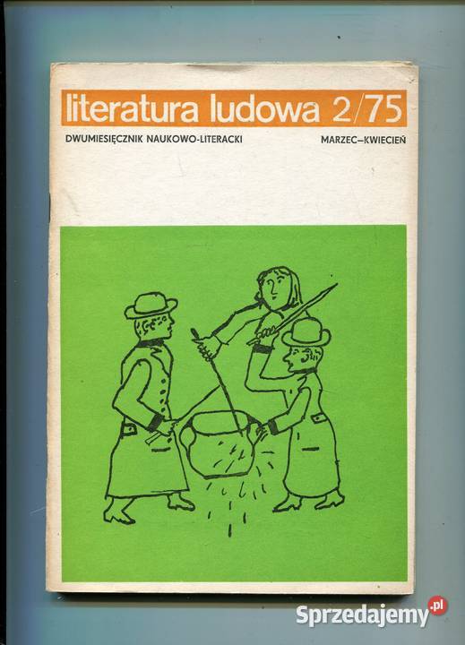 Literatura ludowa Rocznik 1975 12 Szczecin