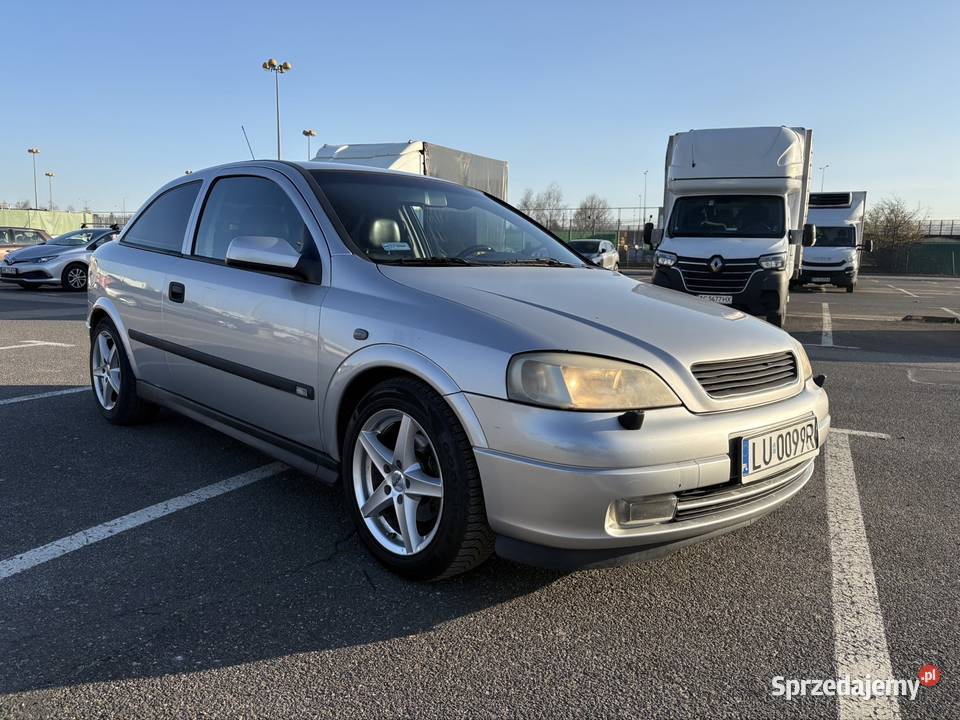 Opel Astra G 20 benzyna LPG 3drzwiowy hatchback poduszka powietrzna Lublin