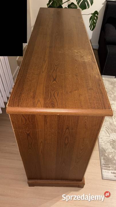 Komoda drewniana Black Red White 91cm Dom i Ogród