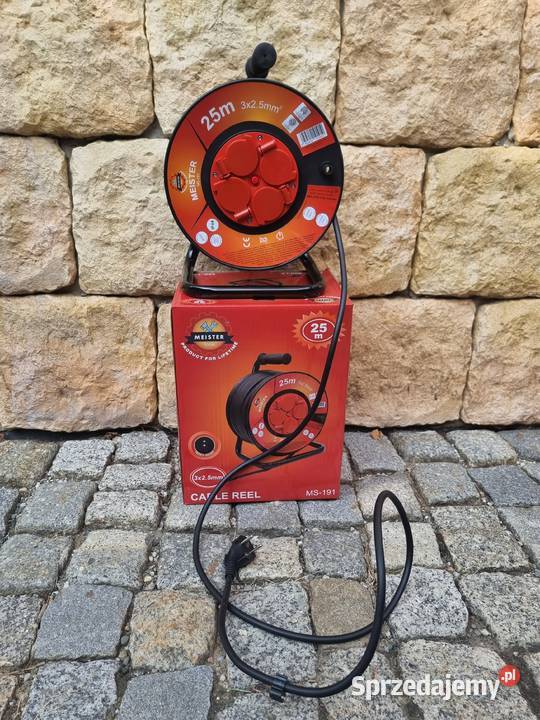 Przedłużacz bębnowy 25 m zachodniopomorskie Szczecin