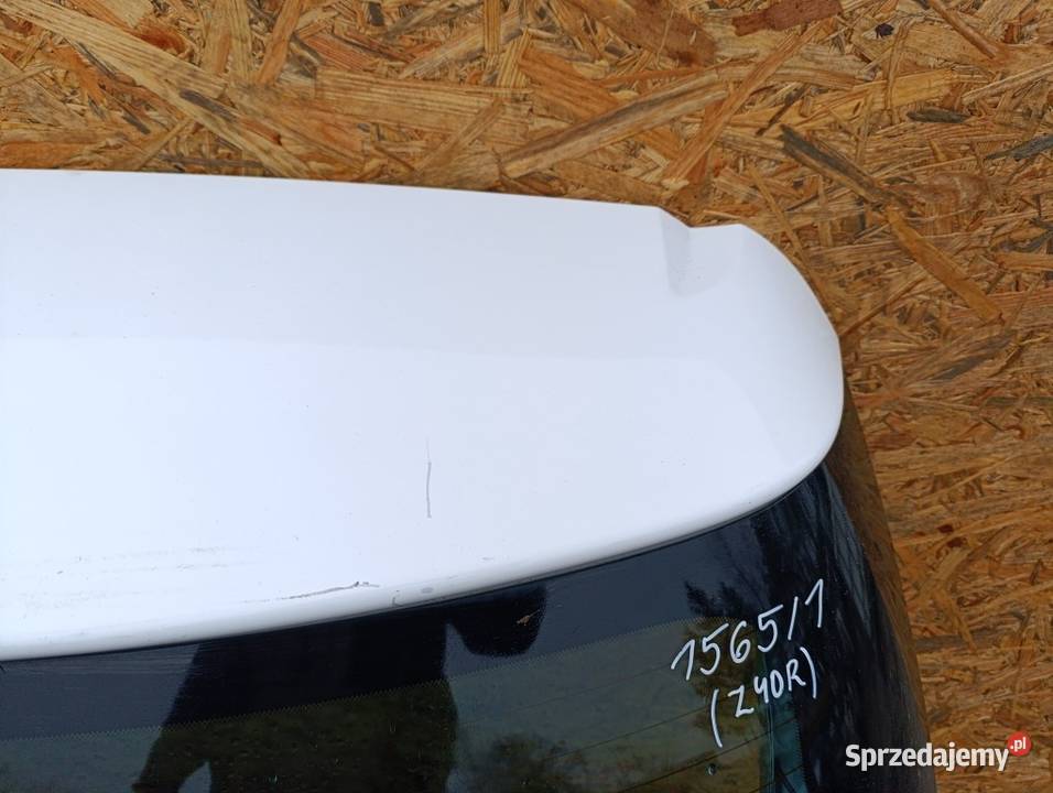 OPEL ASTRA J KOMBI 5D KLAPA TYŁ Z40R osobowe Zbierkowo