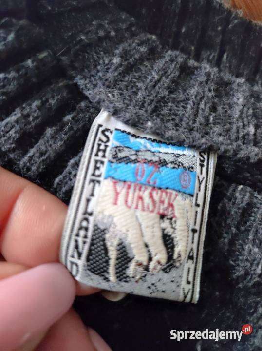 sweter shetland wełniany vintage retro oldskul Odzież codzienna Kielce sprzedam