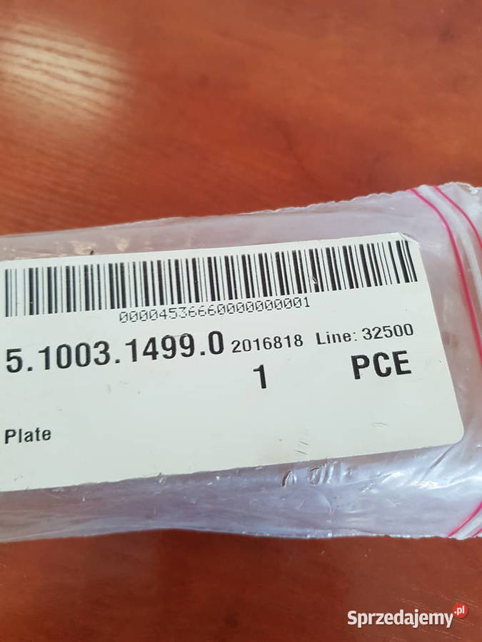 5100314990	Płyta LELY ASTRONAUT Sulechów sprzedam