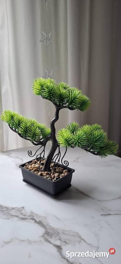 Sztuczne drzewko Bonsai w doniczce Małkinia Górna