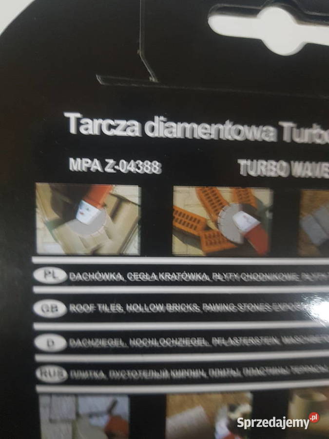 INTERVIS Tarcza diamentowa Turbo Fala 125mm Głogowa