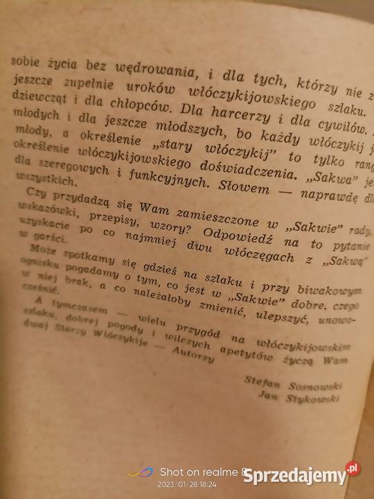 Sakwa włóczykija książki Warszawa księgarnia