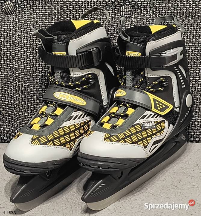 Łyżwy hokejowe Hy Sports rozmiar 380 wkładki 245 łódzkie Piotrków Trybunalski