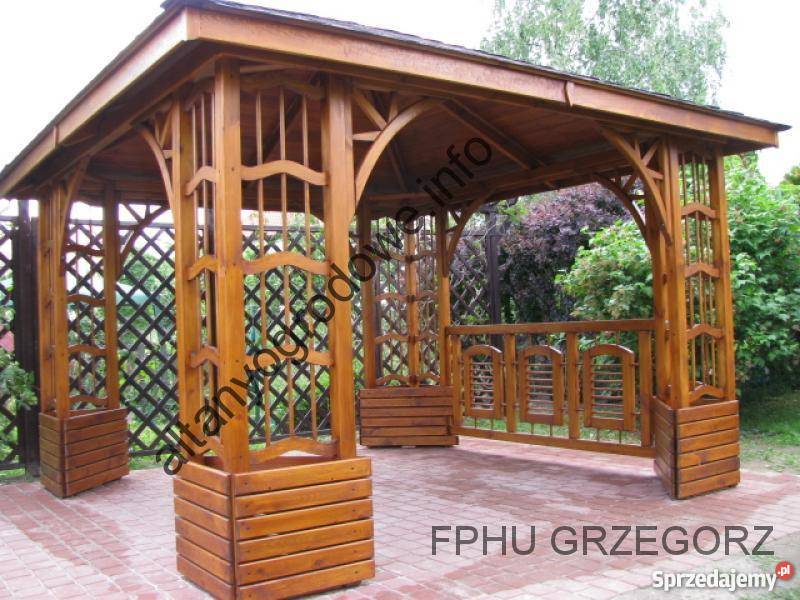 Altana Altany Ogrodowe Altanka Altany Drewniane