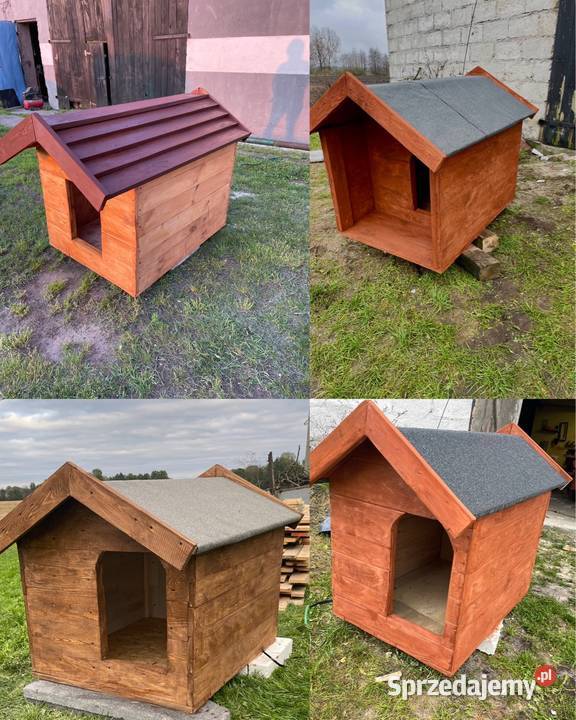 Budy Piesków własnoręcznie robione ocieplane Dla psów Rypin