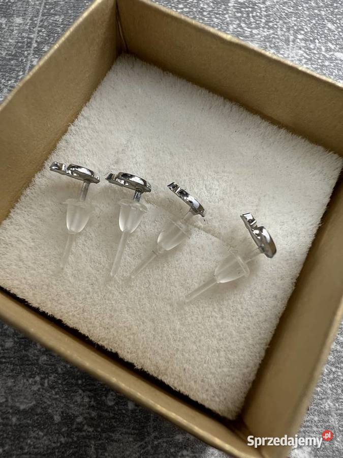 Kolczyki srebrne spadające gwiazdy spadająca Jasło
