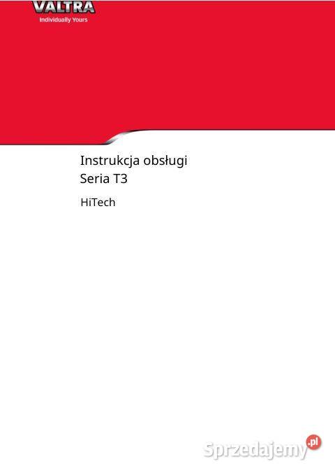 Valtra T133 H T153H T173H T193H instukcja Poradniki, albumy i reportaże Kielce