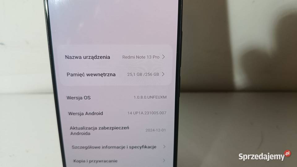 Smartfon Redmi Note 13 Pro 8256GB śląskie Katowice