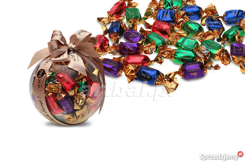 Bombka z cukierkami i LOGO HIT Świąt Piotrków Trybunalski