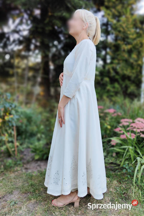 Indyjski komplet M 38 tunika sukienka kameez Spódnice i sukienki Szczecin sprzedam