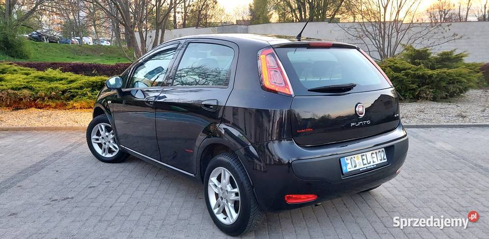 Fiat Punto Evo Benzyna 2010 Klima Alu Oryginał czujnik deszczu