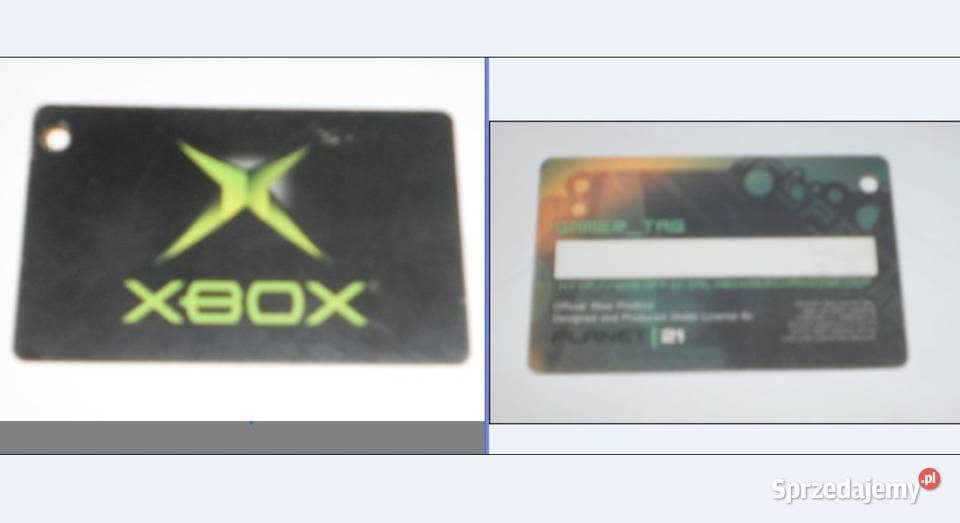 karta xbox classic pamiątka małopolskie