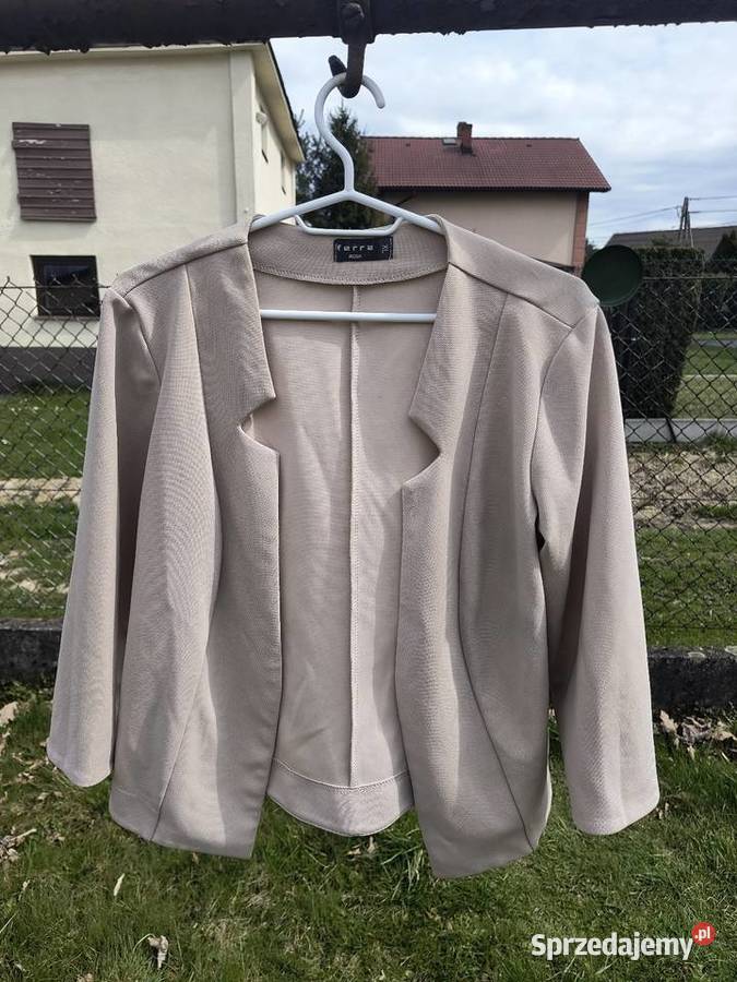 Soft Beige Tailored Blazer Kaniów sprzedam